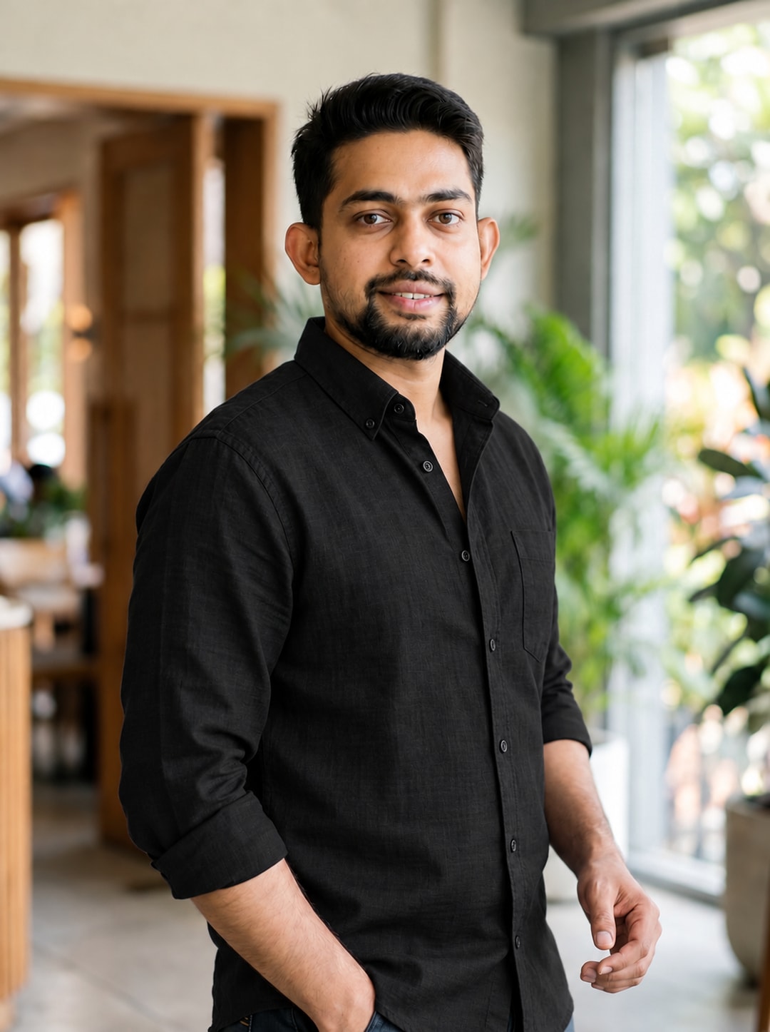 Portrait of Malan Ilangarathna